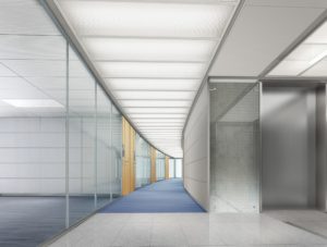 office building   e