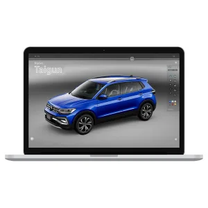E-Commerce 3D-Konfigurator Volkswagen