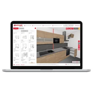 E-Commerce 3D-Konfigurator für Küchen
